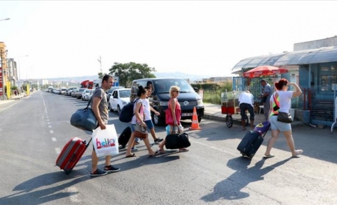 Tekirdağ Limanı'nda tatil yoğunluğu