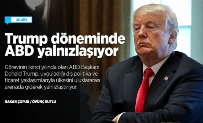 Trump döneminde ABD yalnızlaşıyor