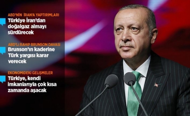 Cumhurbaşkanı Erdoğan gündemi değerlendirdi