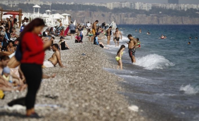 Antalya'da deniz keyfi