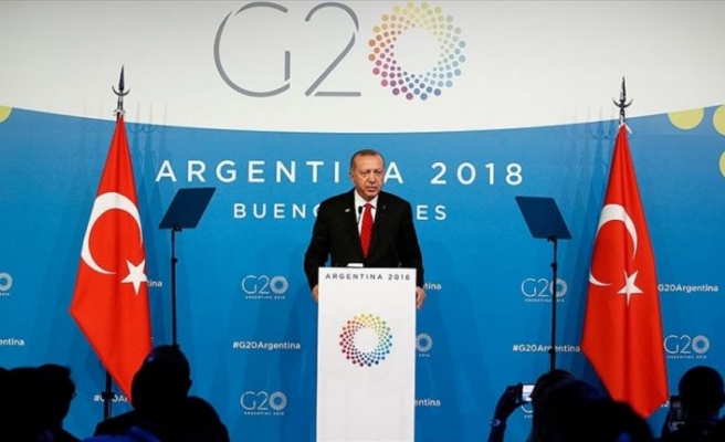 Cumhurbaşkanı Erdoğan'ın G20 trafiği