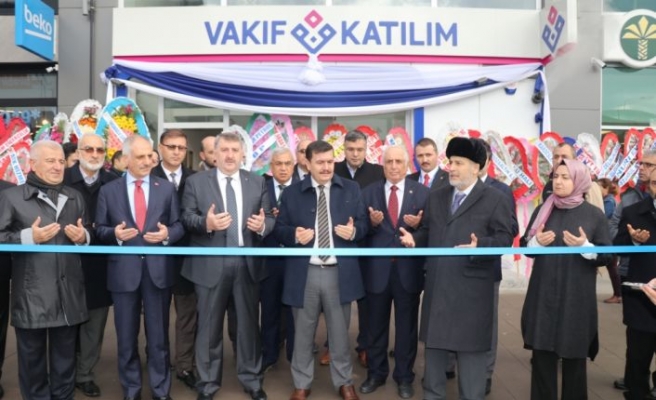 Vakıf Katılım Erzincan Şubesi açıldı