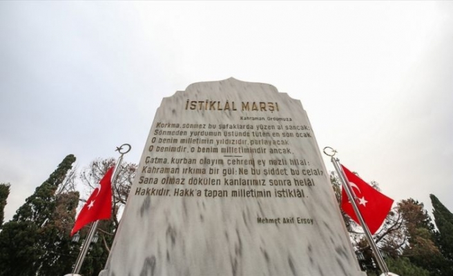 İstiklal Marşı 98 yaşında