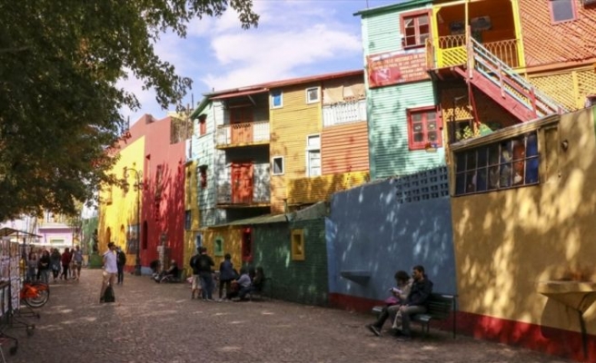 Buenos Aires'in renk cümbüşü: La Boca