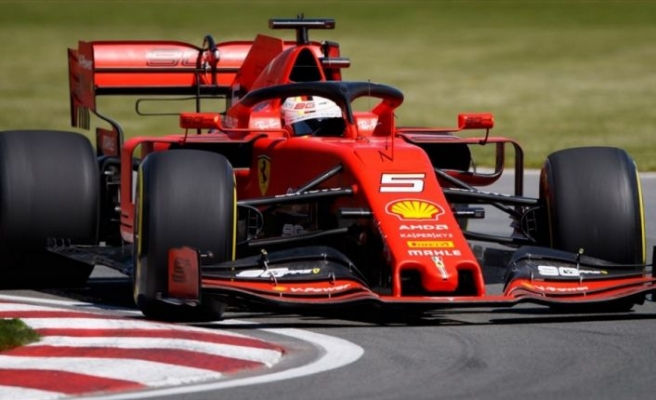 Kanada'da pole pozisyonu Vettel'in