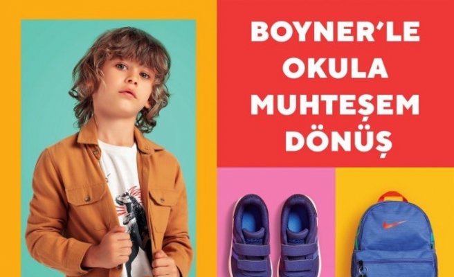 Boyner'den okula dönüş ürünlerinde kampanya