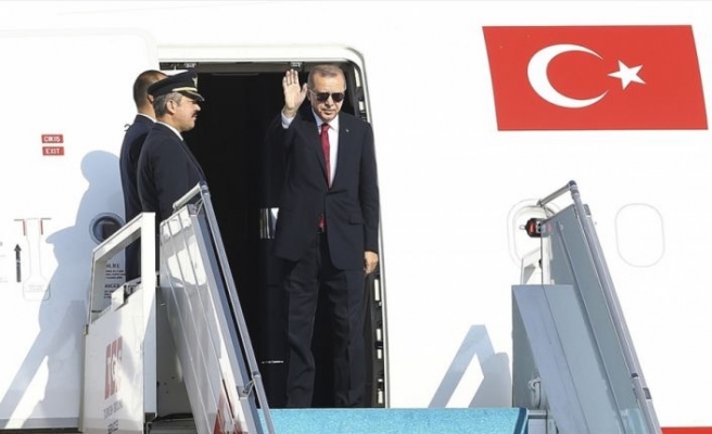 Cumhurbaşkanı Erdoğan Rusya'ya gitti