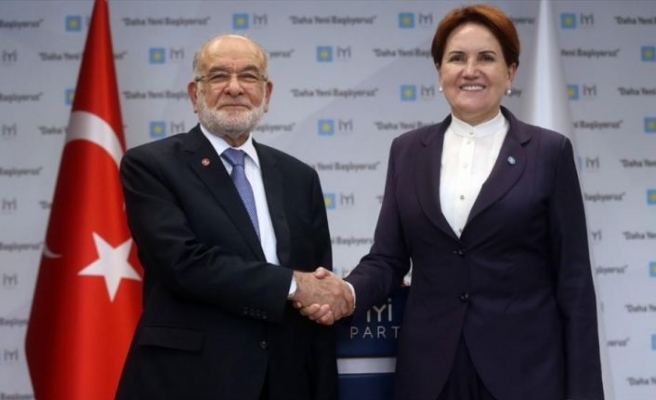 Karamollaoğlu'ndan Akşener'e ziyaret