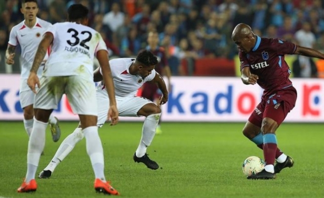 Trabzonspor sahasında berabere kaldı