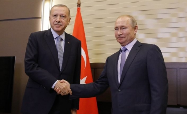 Erdoğan-Putin görüşmesi başladı