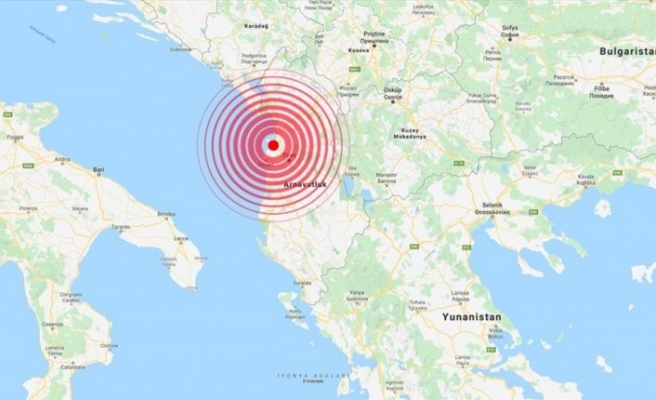 Arnavutluk'ta 6,4 büyüklüğünde deprem