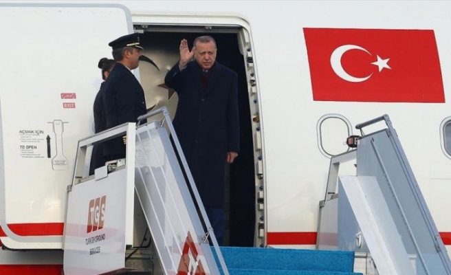 Cumhurbaşkanı Erdoğan Katar'a gitti