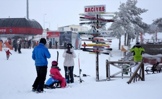 Erciyes yılbaşını 'dolu dolu' geçirecek