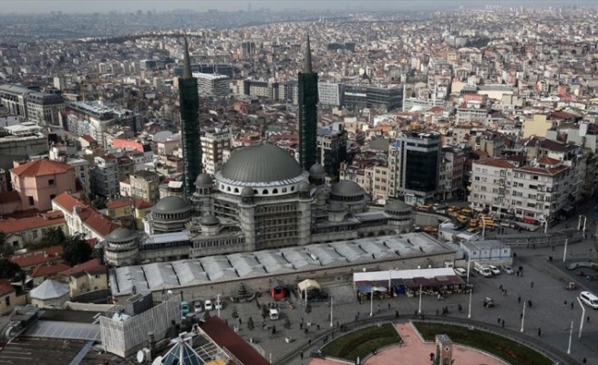 Taksim Camisi yıl sonunda tamamlanacak