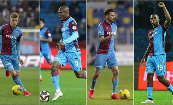 Trabzonspor'un golcü dörtlüsü