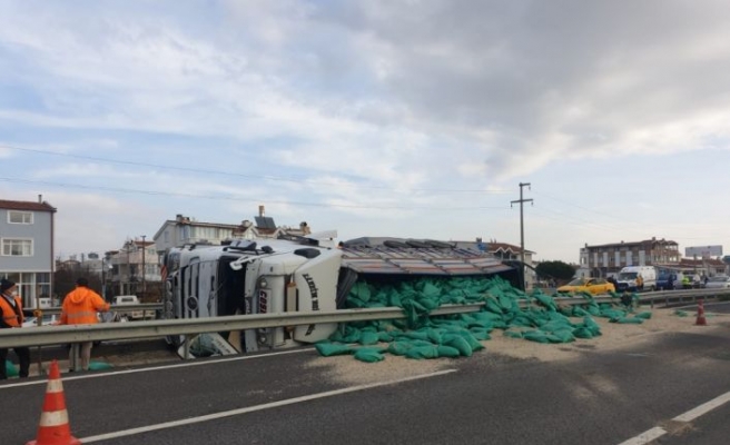 Tekirdağ'da kamyonun çarptığı yaya öldü