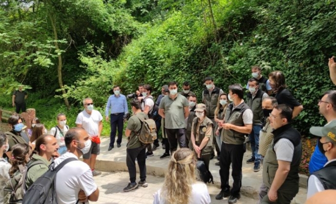 Bursa'da Orman Genel Müdürlüğünce oluşturulan Oylat Şelalesi Ekoturizm Parkuru açıldı