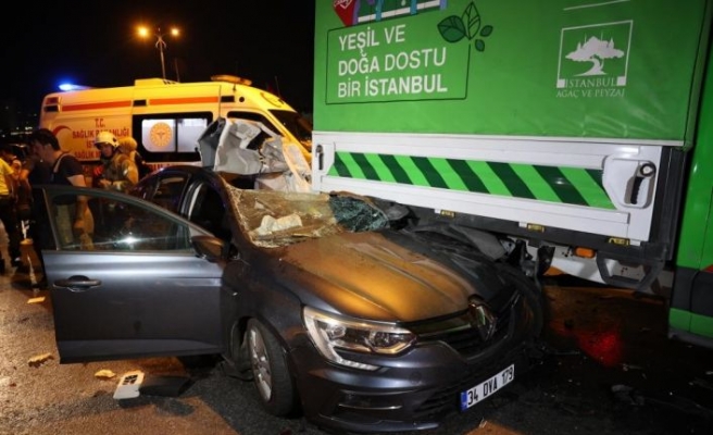 İstanbul'da trafik kazası: 5 yaralı