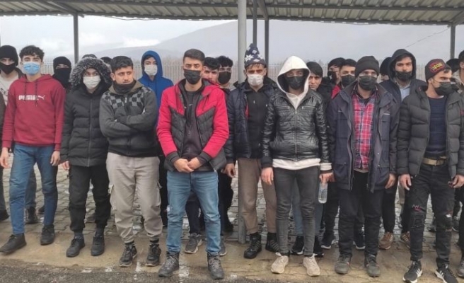 Kırklareli'nde 114 düzensiz göçmen yakalandı