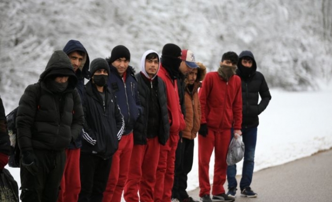 Kırklareli'nde  düzensiz göçmen yakalandı