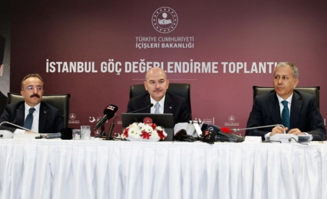 İçişleri Bakanı Soylu İstanbul Göç Değerlendirme Toplantısı'nda konuştu