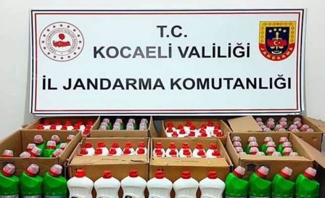 Kocaeli'de sahte deterjan operasyonu düzenlendi