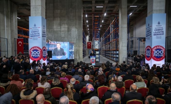 Sultangazi Cebeci Lojistik Merkezi hizmete açıldı