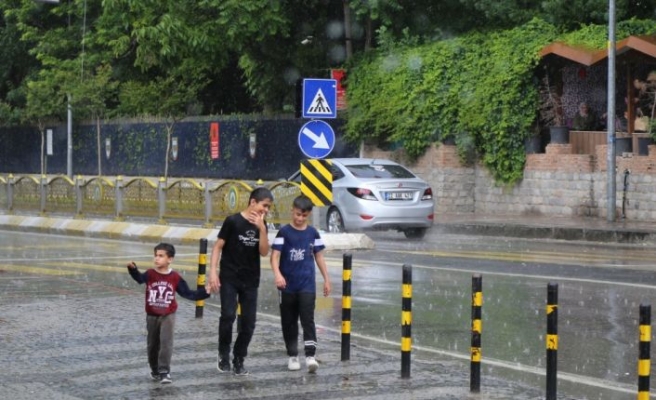 Trakya'da kuvvetli sağanak etkili oldu