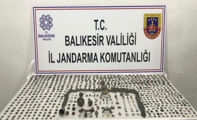 Balıkesir’de tarihi eser kaçakçılığı operasyonu