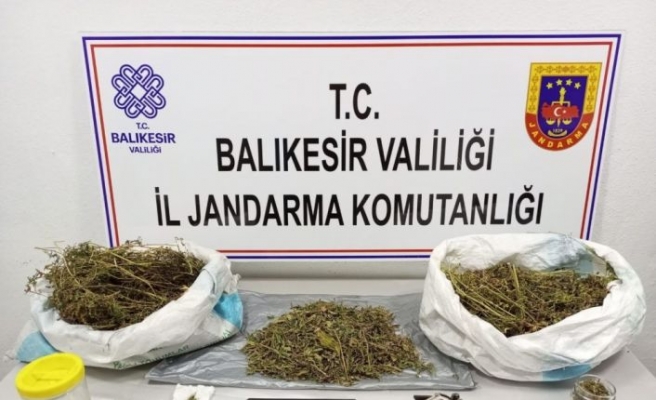 Balıkesir'de uyuşturucu operasyonunda 1 kişi yakalandı