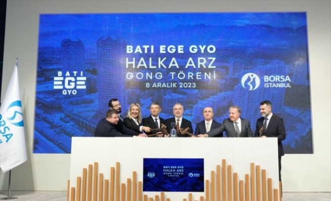 Borsa İstanbul'da gong Batı Ege GYO için çaldı