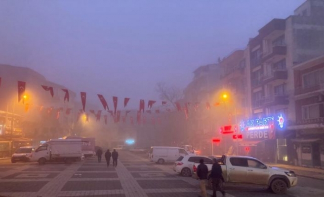 Çanakkale'de yoğun sis etkili oldu