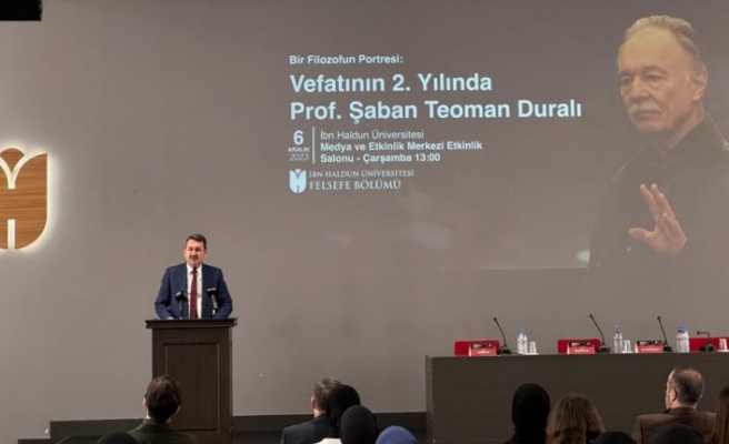 Prof. Dr. Şaban Teoman Duralı, İbn Haldun Üniversitesinde anıldı