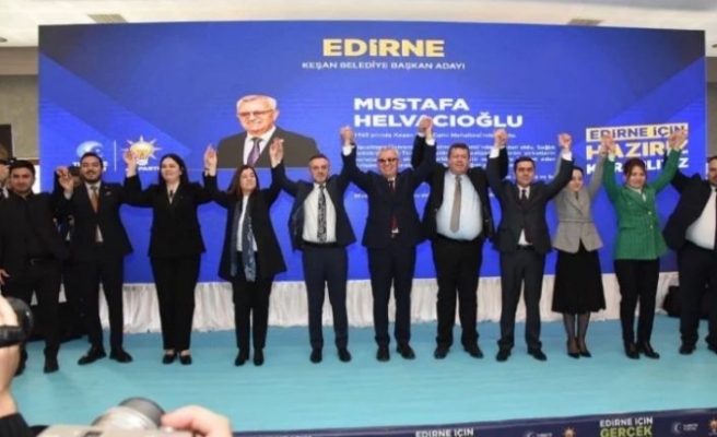 AK Parti’nin Edirne ilçe ve belde belediye başkan adayları açıklandı