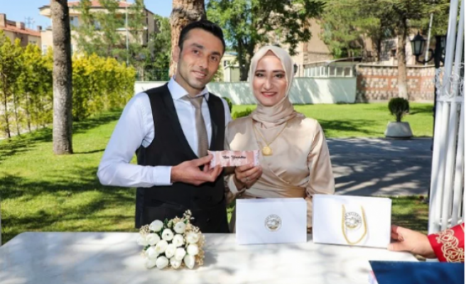 Başkan Yalçın’dan anlamlı nikah hatırası 2 bini aştı