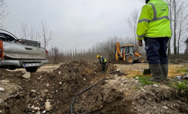 Sakarya Akyazı’da 6 bin metrelik hat yenileniyor