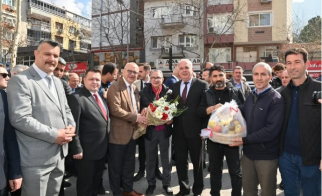 Başkan Ergün, esnaf ve vatandaşlarla buluştu