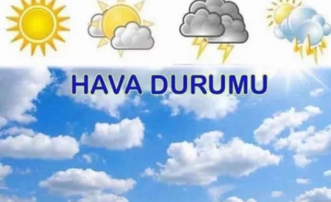 Yurtta bugün hava nasıl olacak?