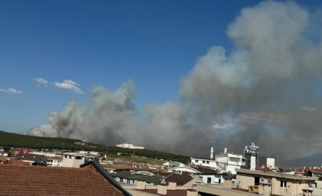 Bursa’da Uludağ Üniversitesi'ndeki yangın devam ediyor