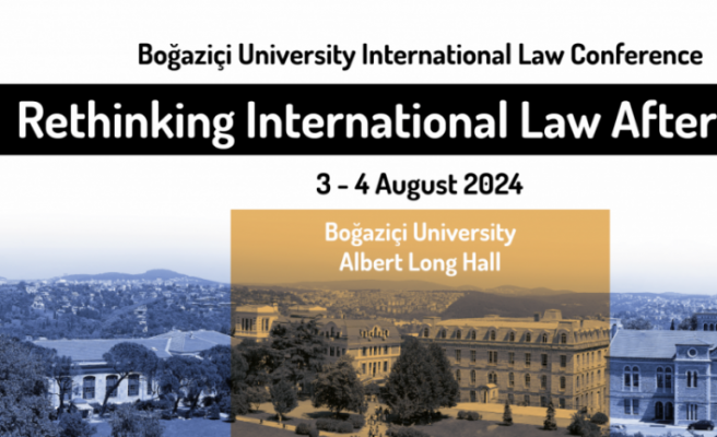 Gazze sonrası uluslararası hukukun geleceği Boğaziçi Üniversitesi’nde tartışılacak 