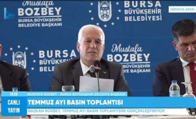 BAŞKAN MUSTAFA BOZBEY MERKEZİ HÜKÜMET YATIRIMLARINI HALKA ŞİKAYET ETTİ