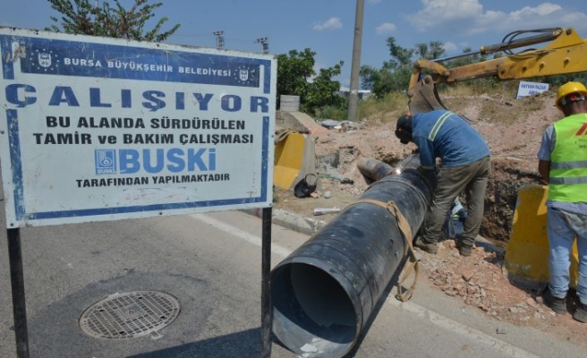 Büyükşehir’den sağlıklı ve kesintisiz su temini