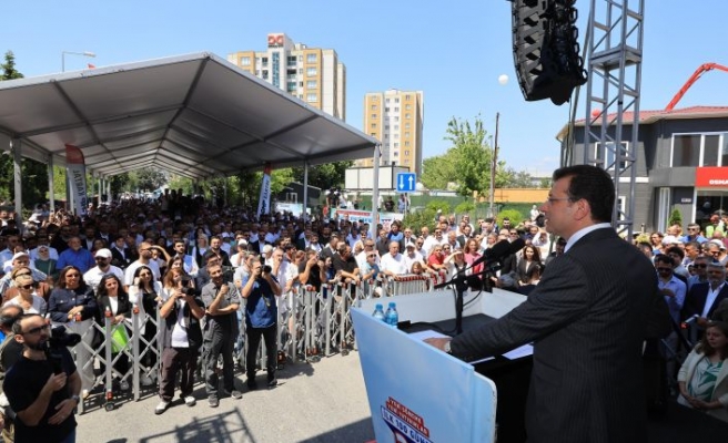 İMAMOĞLU: “ONLAR İCRAATTA YARIŞACAKLAR, PARTİZANLIKTA YARIŞMAYACAKLAR”