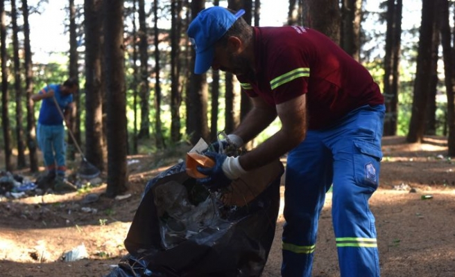 YILDIRIM’DA ORMAN TEMİZLİĞİ