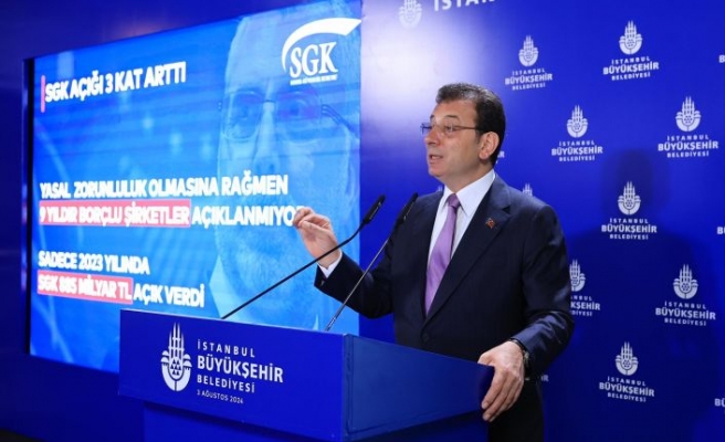 İMAMOĞLU AÇIKLADI: İBB’NİN SGK’YA TEK KURUŞ BORCU YOK