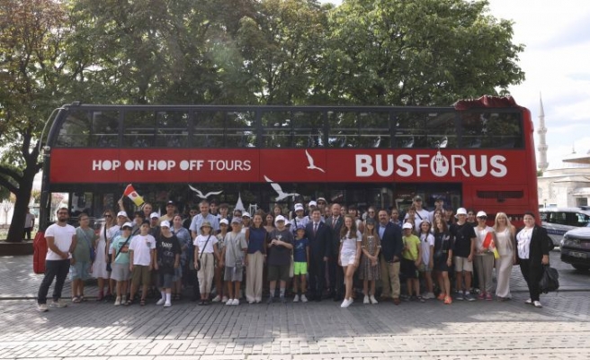 UKRAYNALI ÇOCUKLAR ÜÇÜNCÜ KEZ İSTANBUL’DA