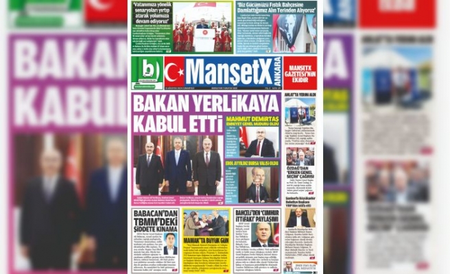 MANŞETX GAZETESİ'NİN 13.YIL 347. AĞUSTOS SAYILARI ÇIKTI