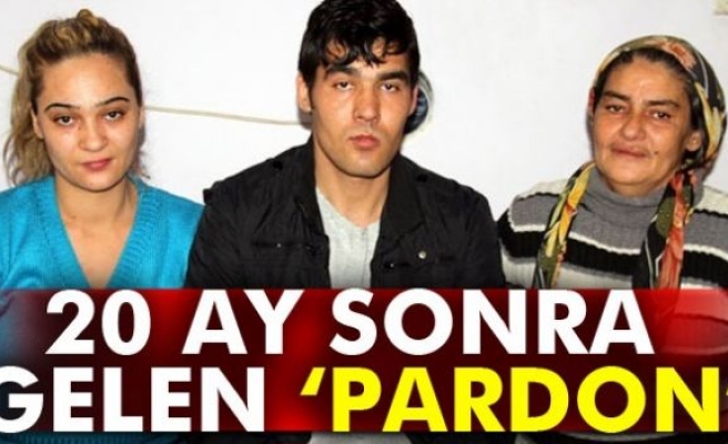 20 ay sonra gelen ‘pardon’