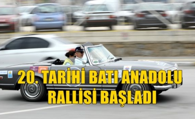 20. Tarihi Batı Anadolu Rallisi Başladı