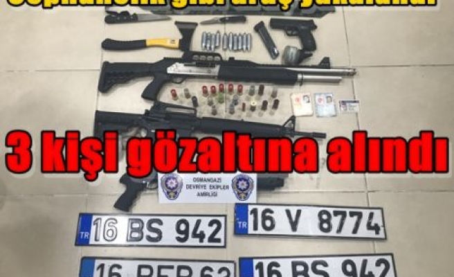 3 kişi gözaltına alındı